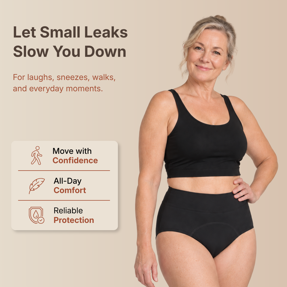 Women’s High-Waist Leakproof Brief